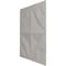 Ekena Millwork 19 5/8in. W x 19 5/8in. H Crystal EnduraWall Decorative 3D Wall Panel Covers 2.67 Sq. Ft. WP20X20CRCGH - alternate 2